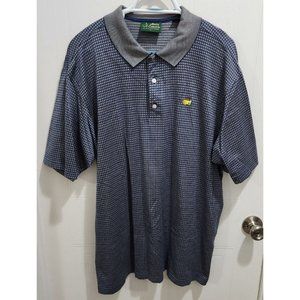VTG Amen Corner Masters 60’s Two-Ply Double‎ Mercerized Golf Polo Shirt Size L